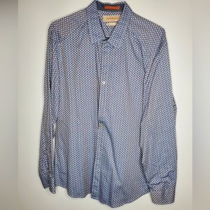 Tommy Bahama Plaid Island Modern Fit Button Up Mens Shirt XL